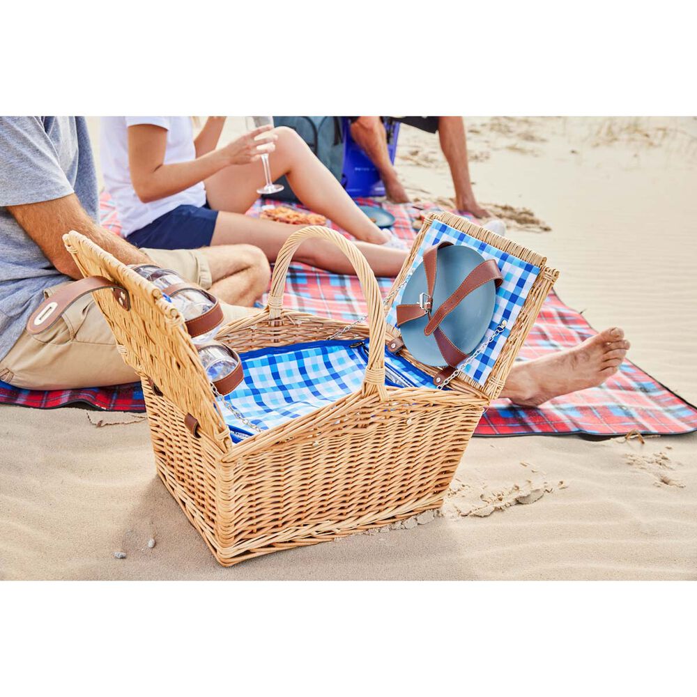 Wanderer Wicker Picnic Basket 4 Person