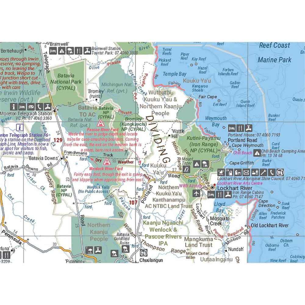 Hema Cape York Map – 15th Edition