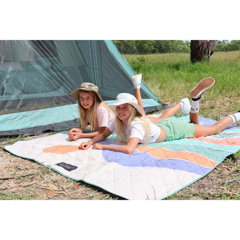 earth by Wanderer® Sunset Recycled Fabric Picnic Blanket