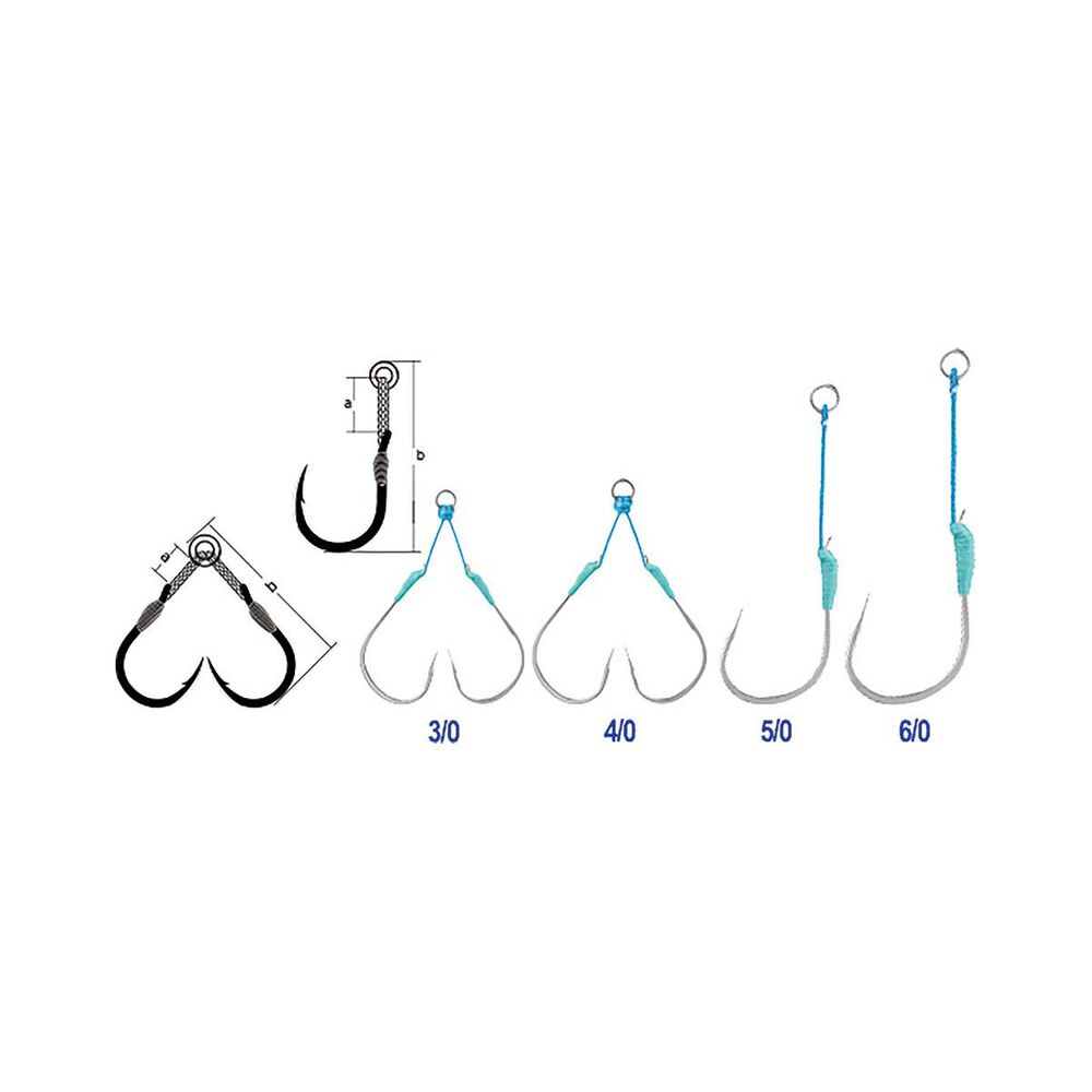 BKK SF Lentus Mid Jigging Assist Hook