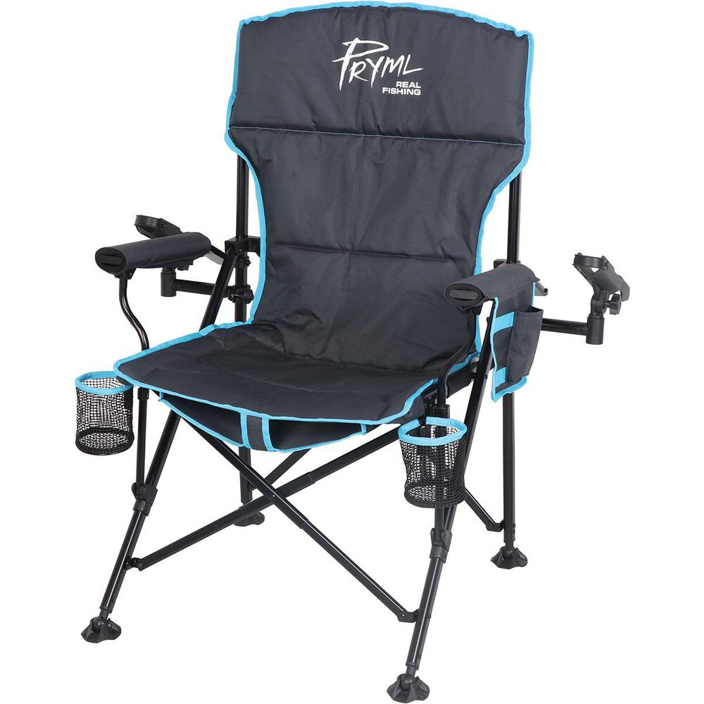 Pryml Premium Fishing Chair with Rod Holders 160kg