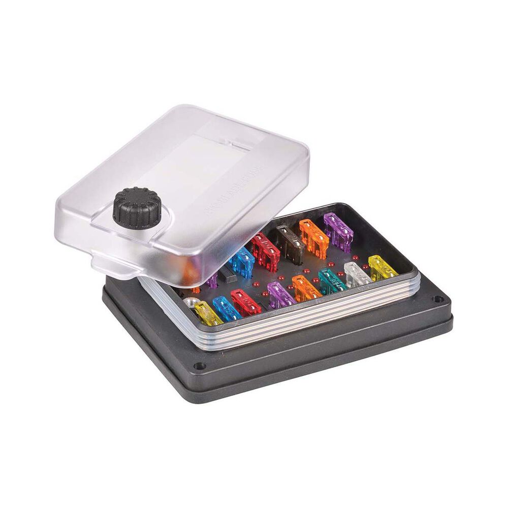 Narva Sealed Fuse Box with LED 10 Way