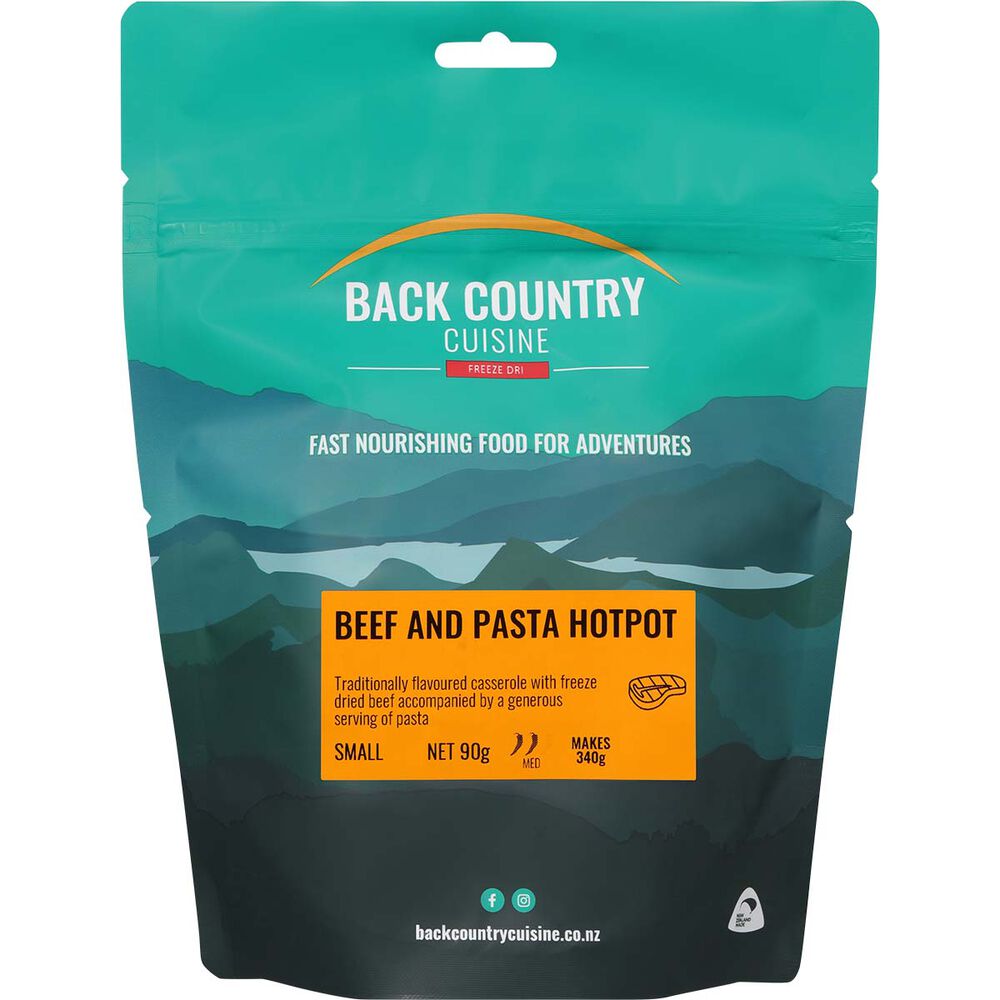 Back Country Cuisine Freeze Dried Beef & Pasta Hotpot 1 Serve