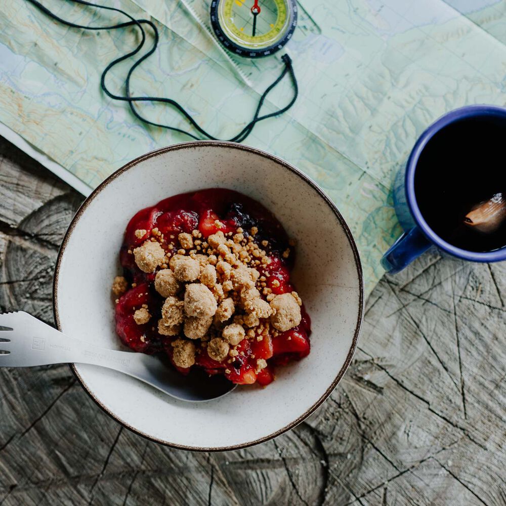 Back Country Cuisine Freeze Dried Apple & Berry Crumble 2 Serves
