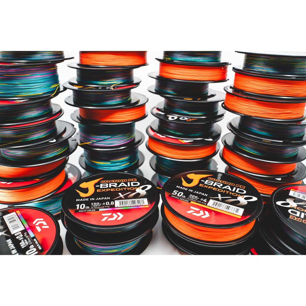 Daiwa J-Braid Expedition Braid Line Multi 500m