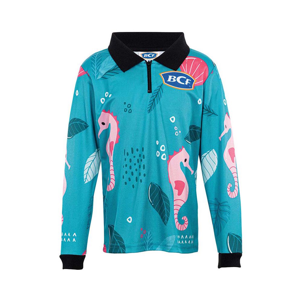 BCF Kids' Seahorse Sublimated Polo