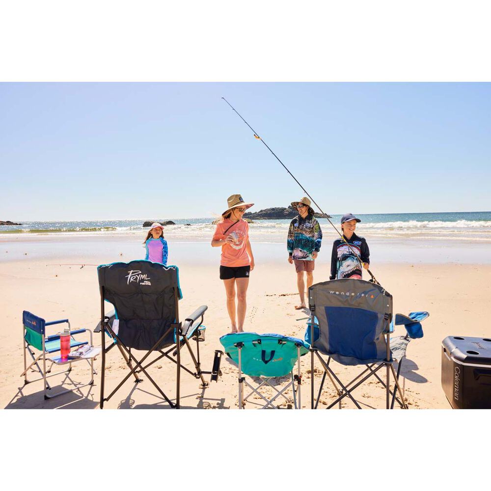 Pryml Premium Fishing Chair with Rod Holders 160kg