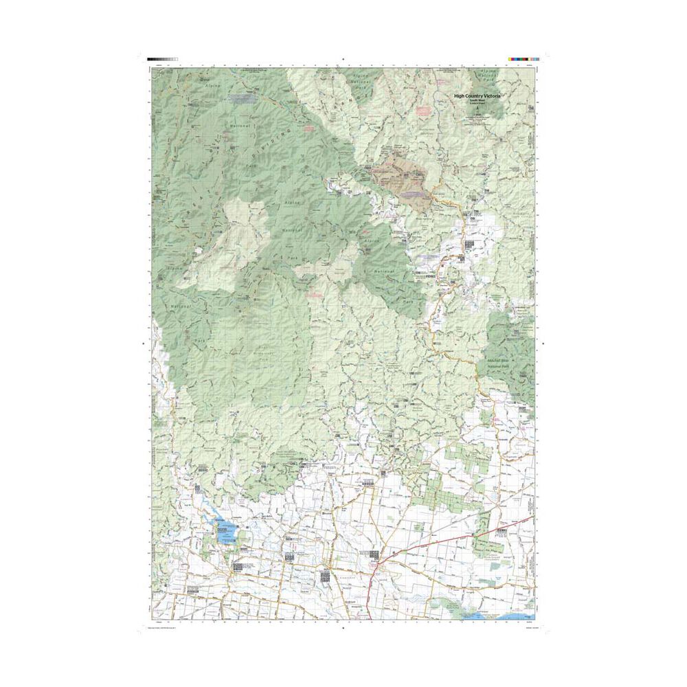 Hema High Country Vic - South West Map