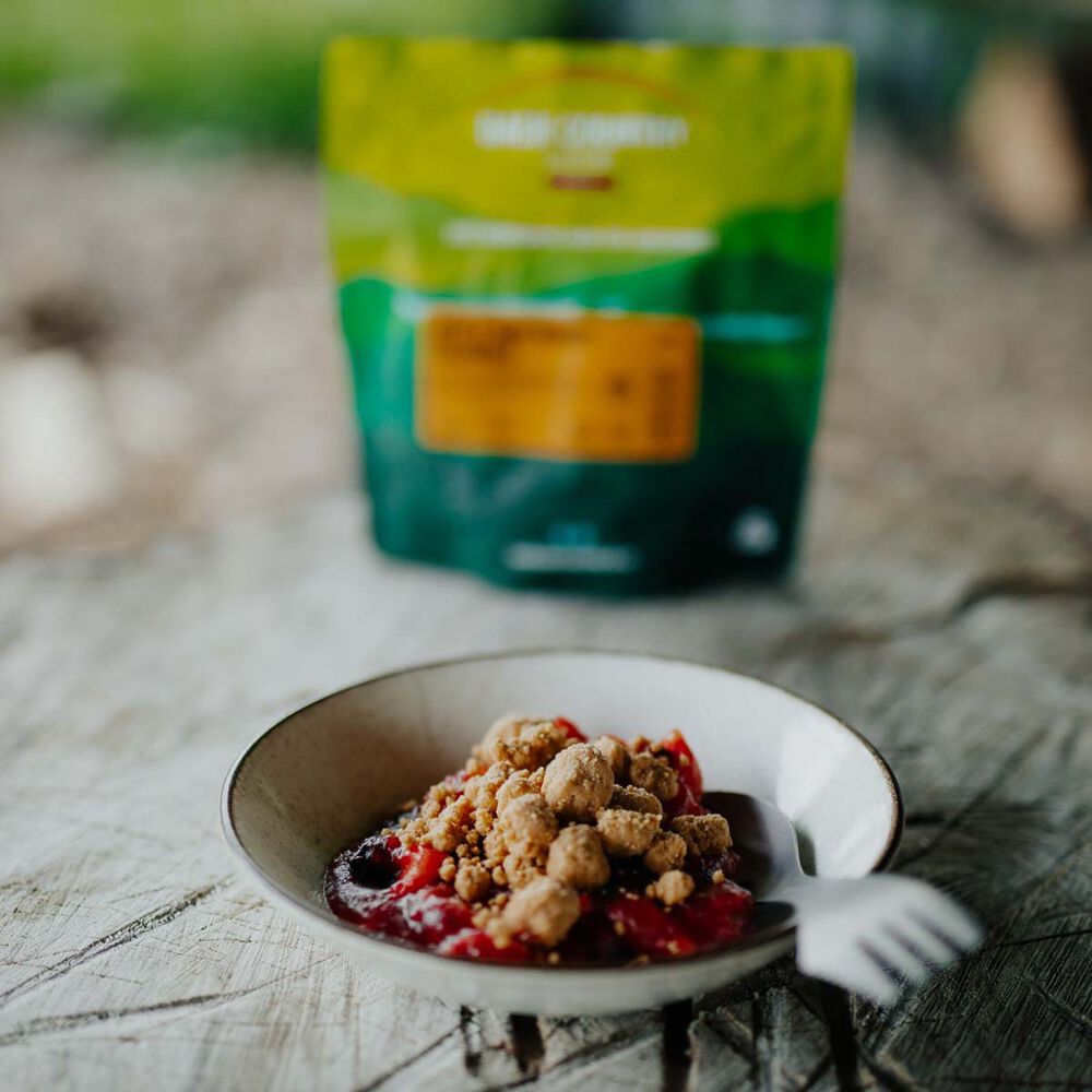 Back Country Cuisine Freeze Dried Apple & Berry Crumble 2 Serves
