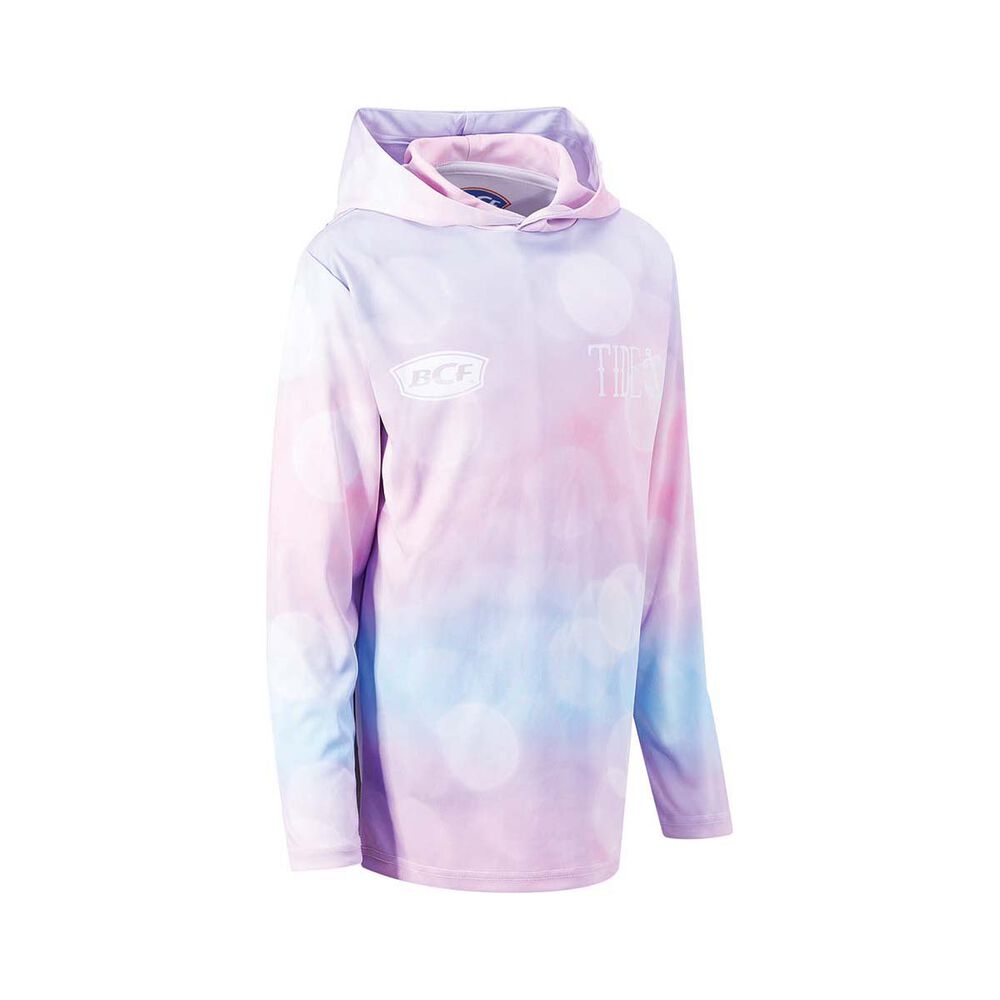 BCF x Tide Youth Bubble Sublimated Polo with Hood
