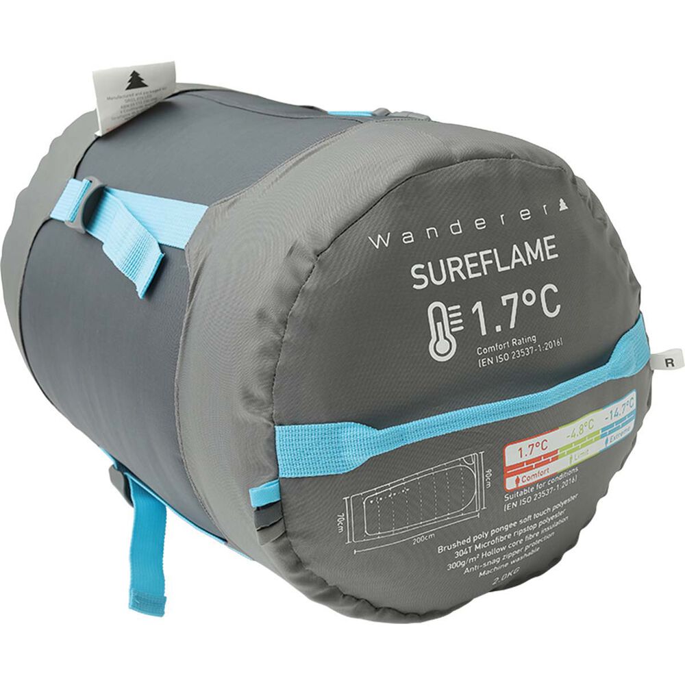 Wanderer SureFlame 1.7°C Camper Sleeping Bag