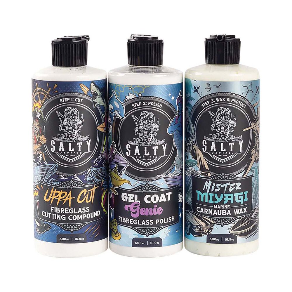 Salty Captain Ship Shine Fiberglass Cut and Polish Kit