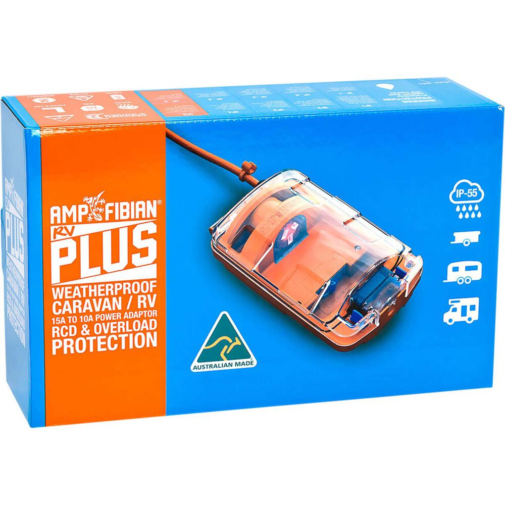 Ampfibian RV-Plus Outdoor 15A to 10A Adaptor