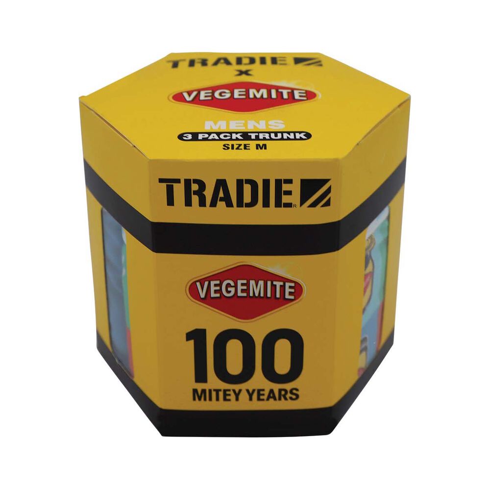 Tradie x Vegemite Men's 3pk Trunks