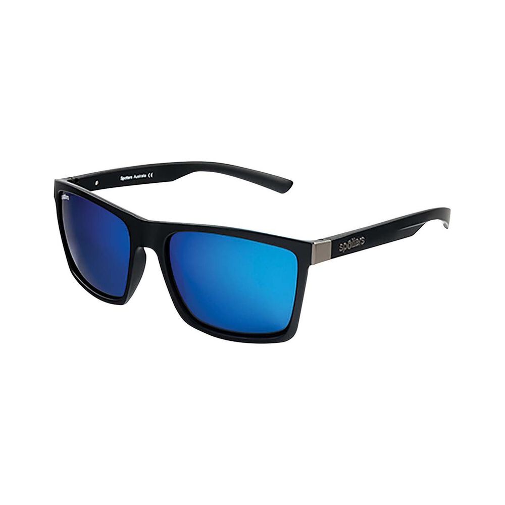 Spotters Unisex Riot Sunglasses with Blue Mirror Lens