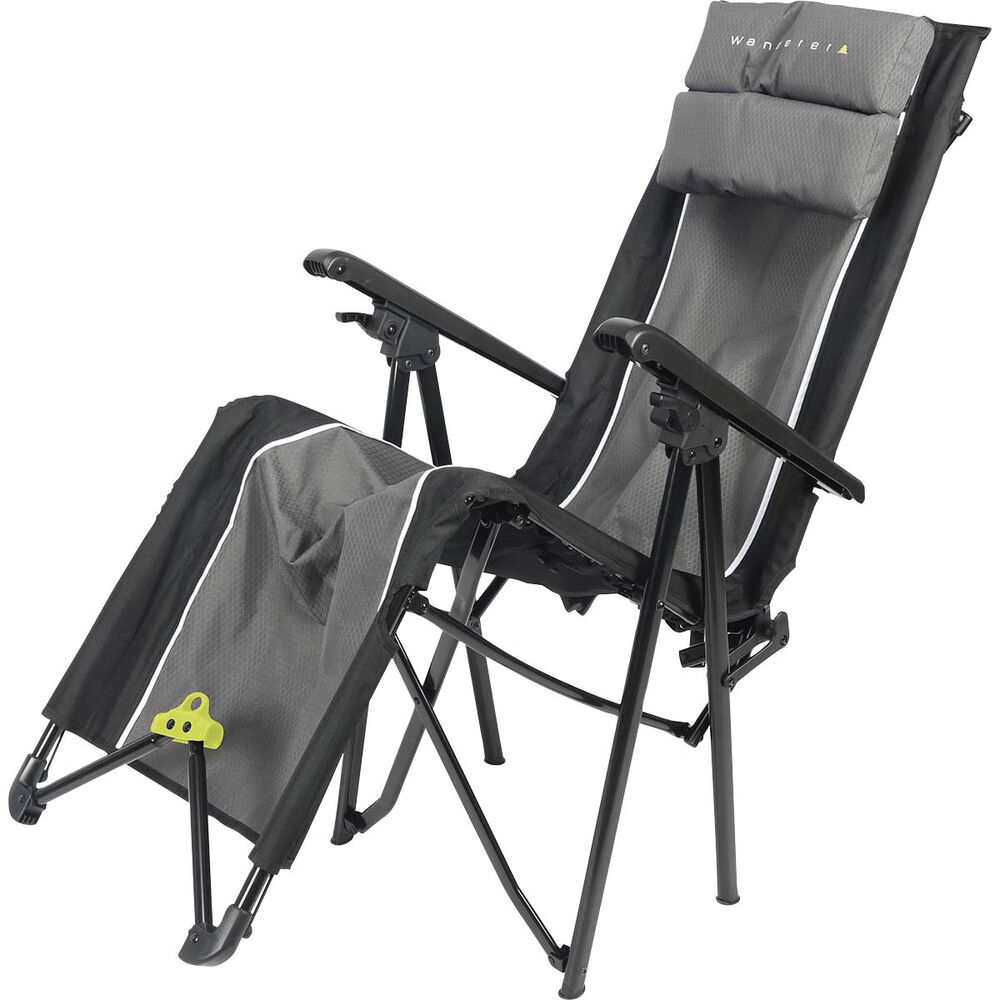 Wanderer Quad Fold Compact Lounger 130kg
