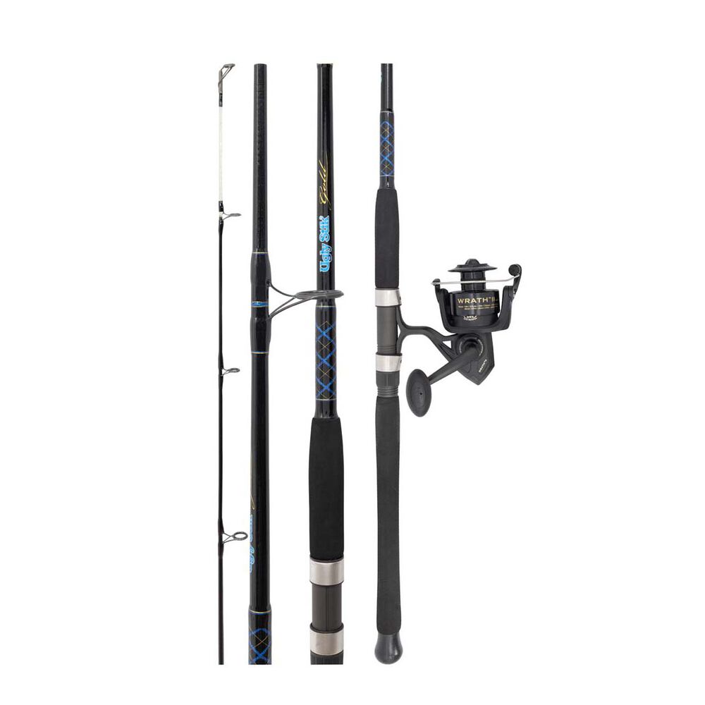 PENN Wrath II Gold Spinning Combo