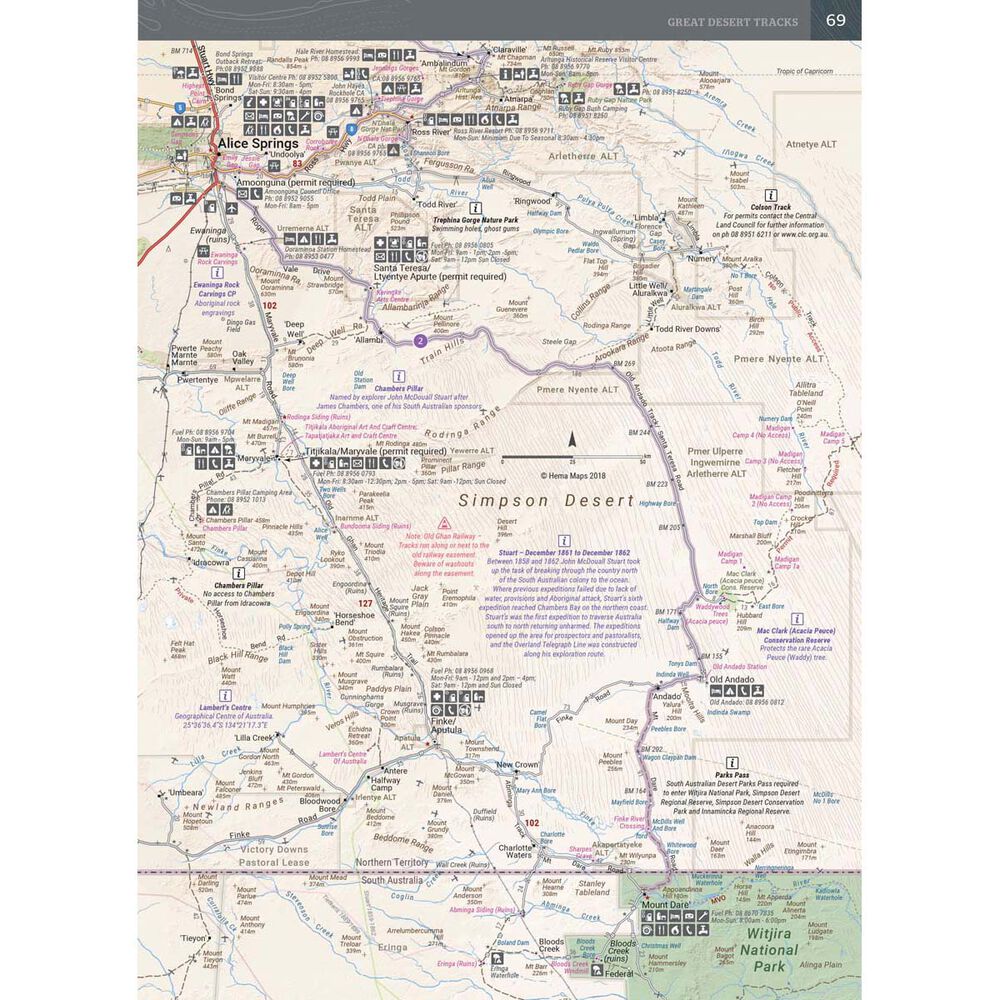 Hema Great Desert Tracks Atlas and Guide (5th Edition)