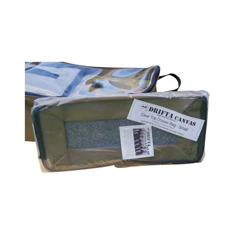 Drifta Clear Top Drawer Bag