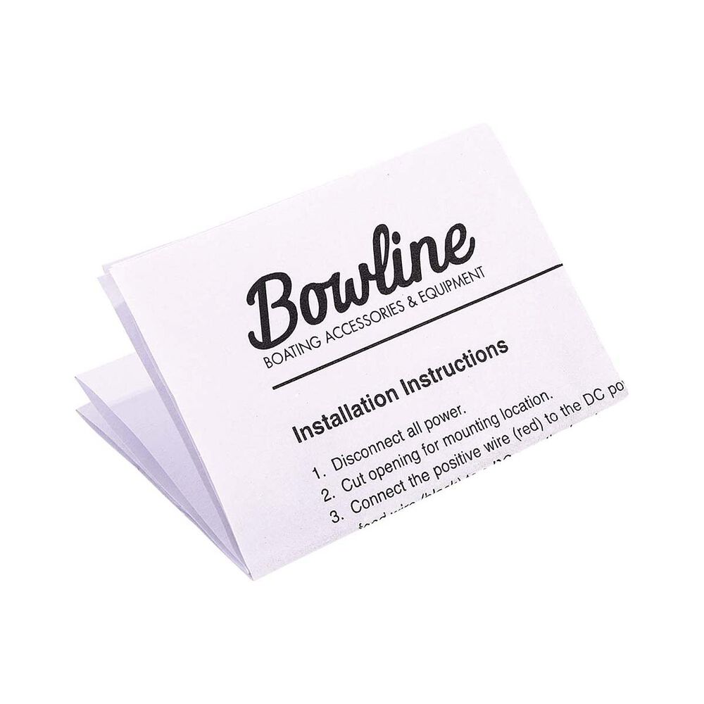 Bowline Switch Panel 5 Gang 2 USB Black