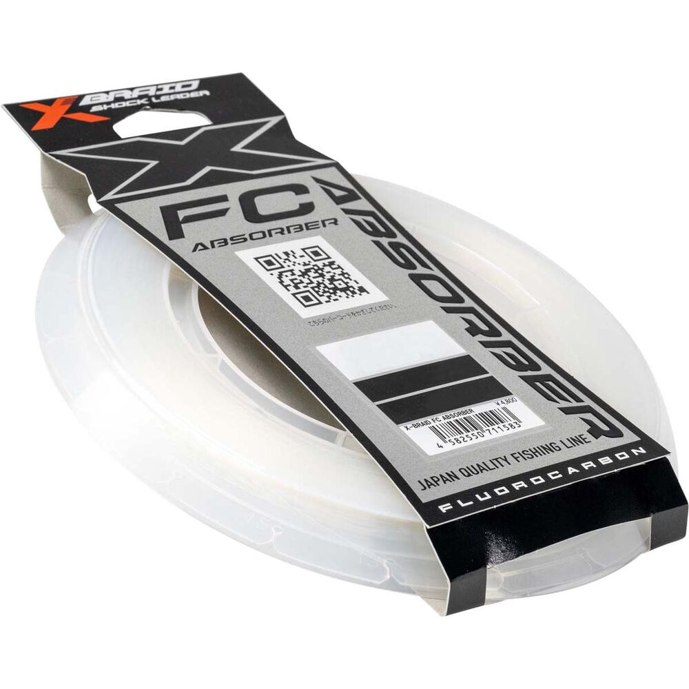 X-Braid Absorber Fluorocarbon Leader Line 60m