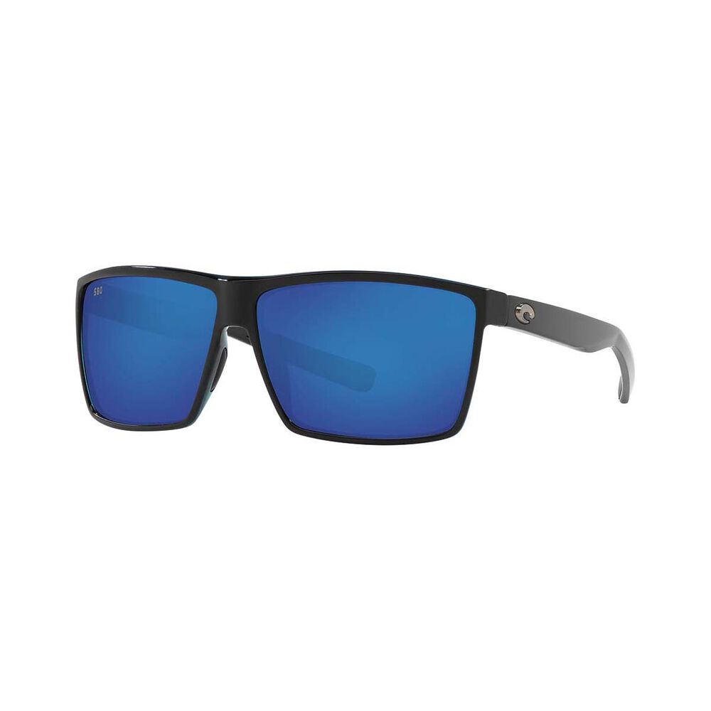 Costa Rincon Men's Sunglasses Black with Blue Lens
