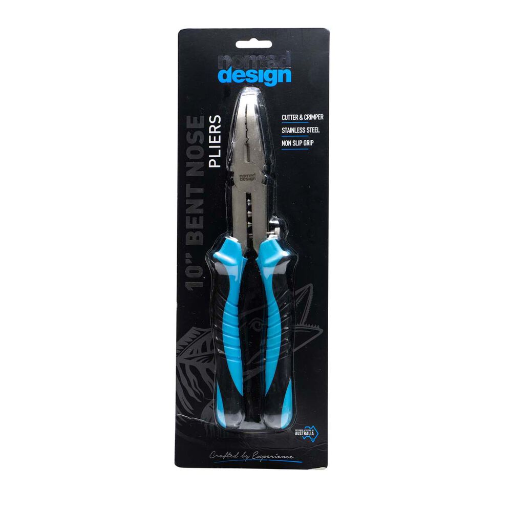 Nomad Big Game Bent Nose Pliers 10in