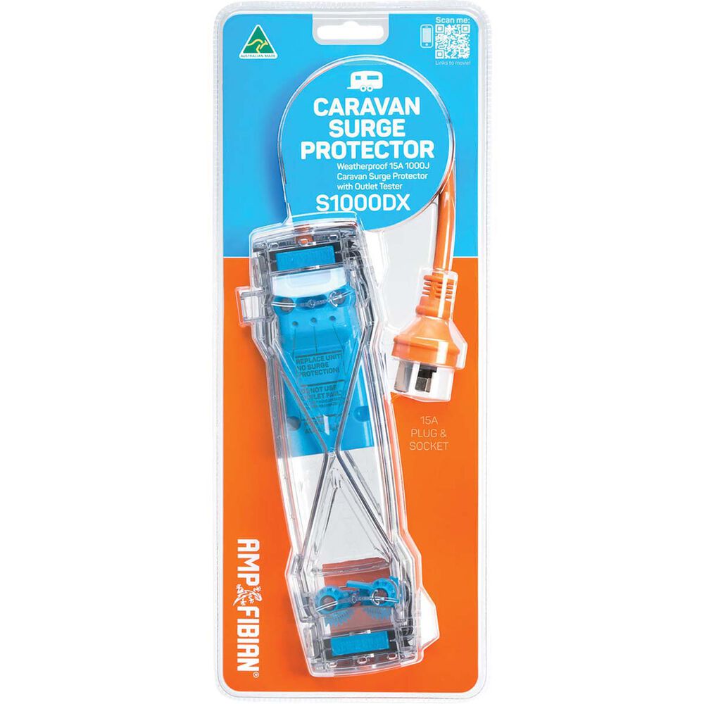 Ampfibian Caravan Surge Protector S1000DX