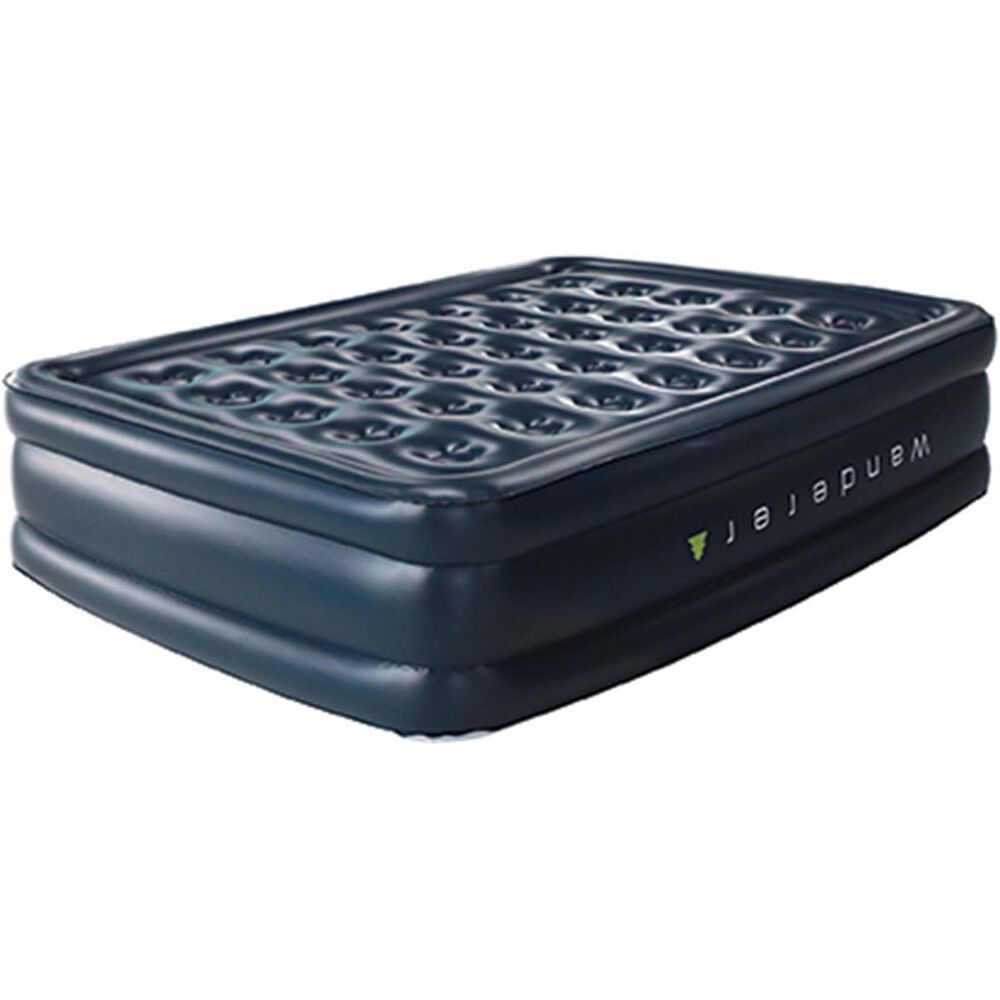 Wanderer Premium Double High Queen Air Bed with 240V Pump