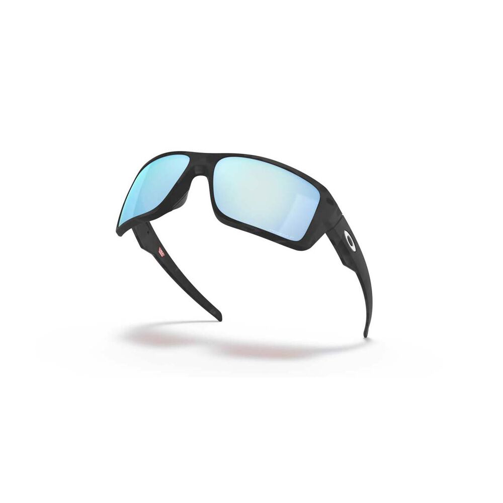 Oakley Double Edge Men's Polarised Sunglasses Camo Matte Black with Prizm Lens