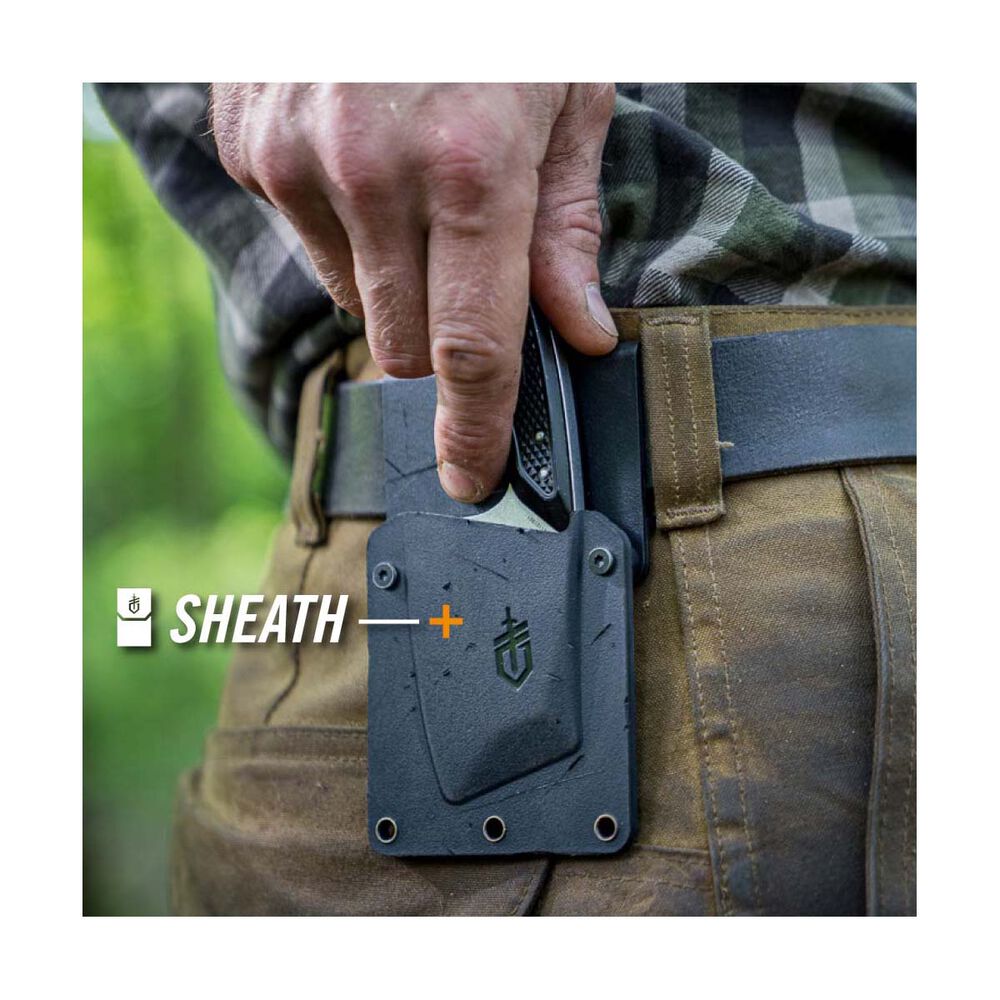 Gerber Tri-Tip Mini Cleaver Black-Green