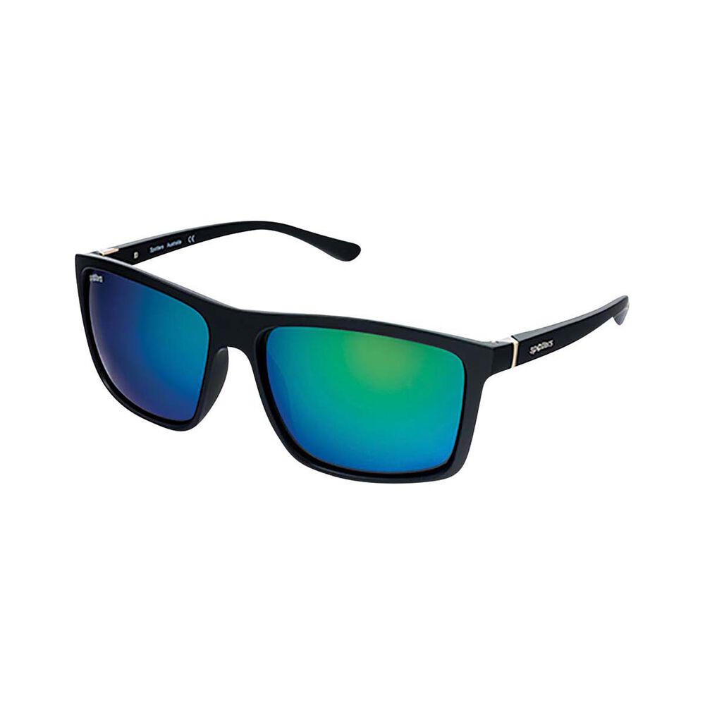Spotters Unisex Grayson Nexus Sunglasses with Green Mirror Lens