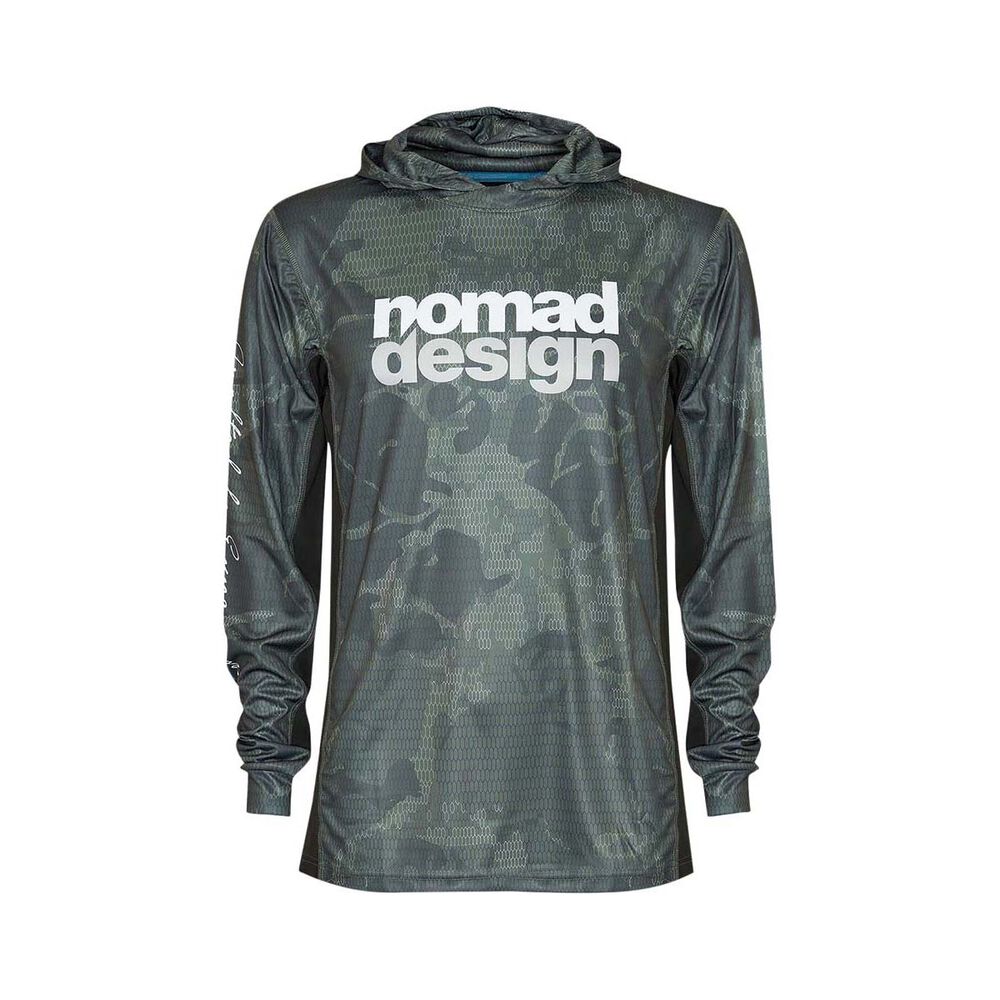 Nomad Men's Hooded Tech Sublimated Polo