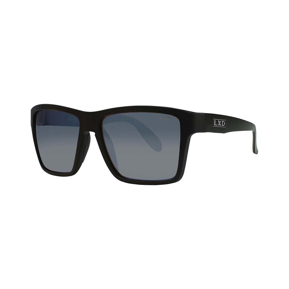 LXD Men's Scholz Polar Sunglasses Matt Black with Grey Lens