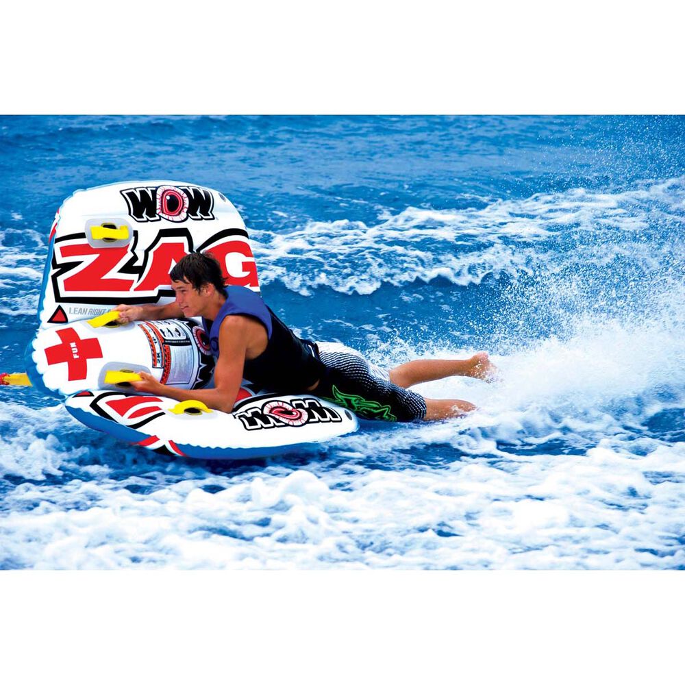 WOW Zig Zag 1 Person Tow Tube