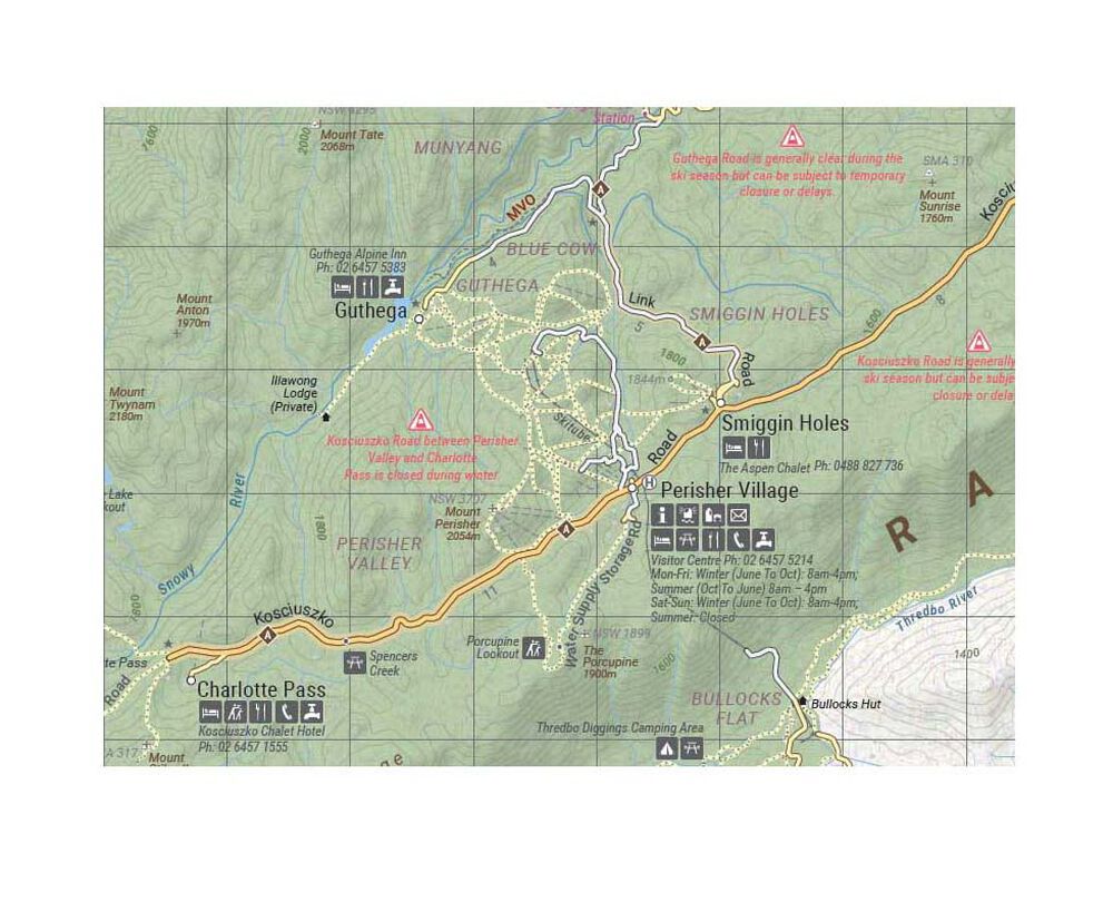 Hema High Country Vic - North East Map