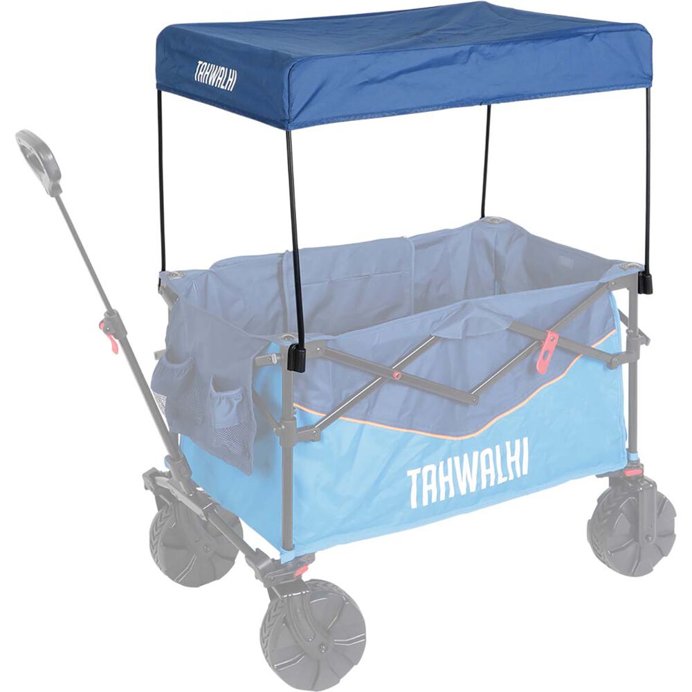Tahwalhi Premium Quad Fold Beach Cart Canopy