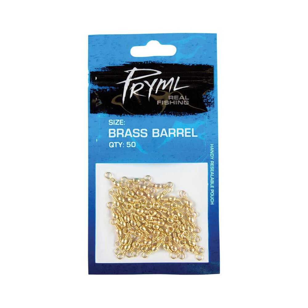 Pryml Brass Barrel Swivel 50 Pack