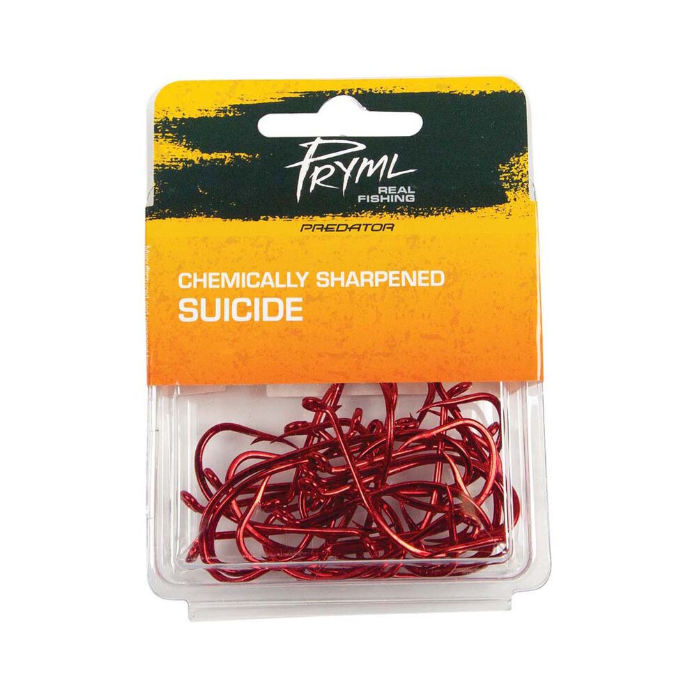 Pryml Predator Red Suicide Bulk Pack Hooks