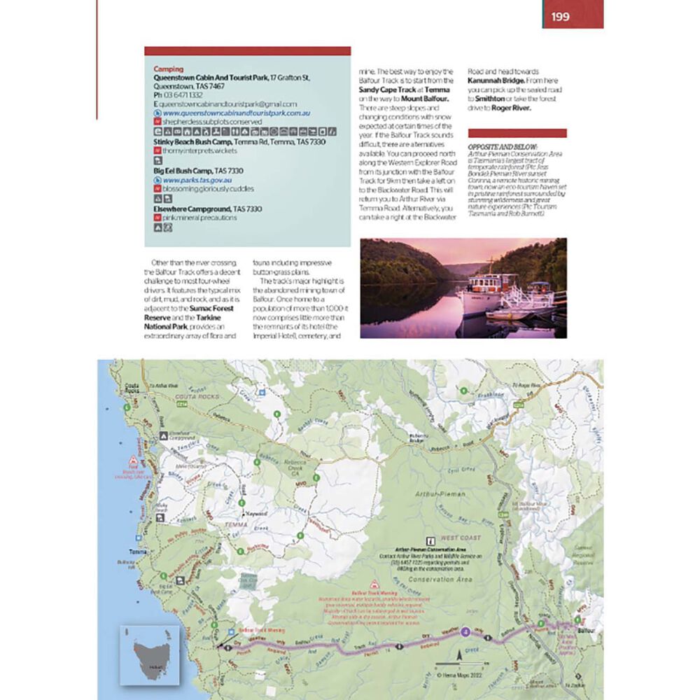 HEMA Tasmania Atlas Guide – 2nd Edition