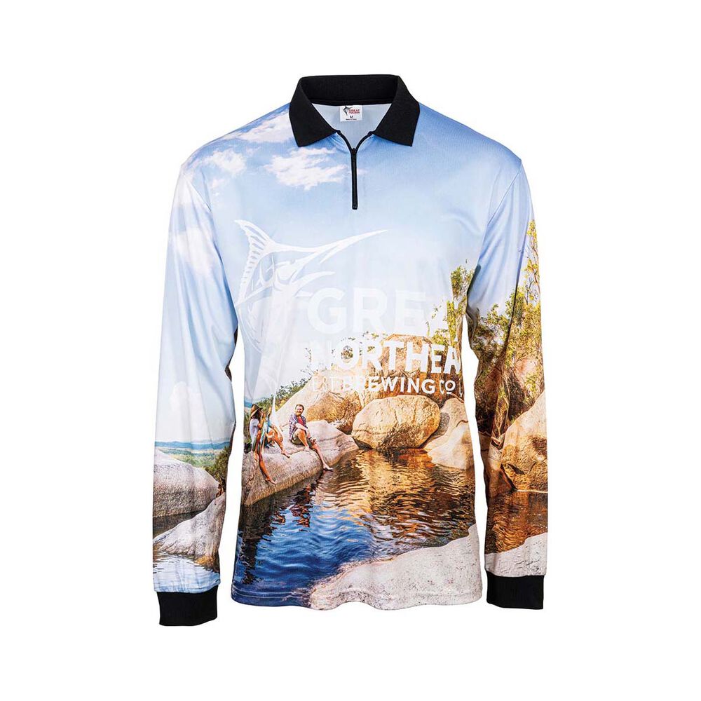 The Great Northern Brewing Co. Men's Emerald Sublimated Polo