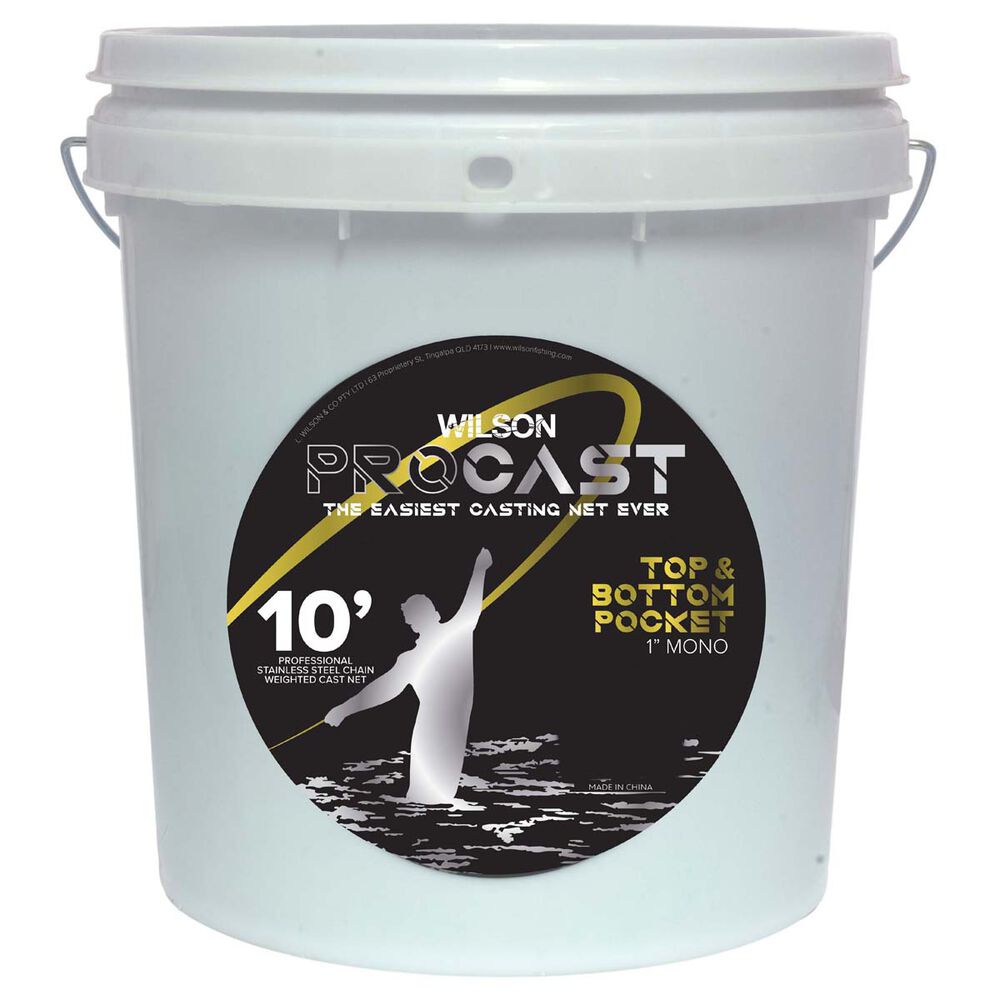 Wilson Pro Cast Top and Bottom Cast Net