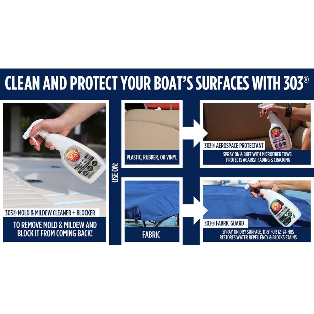 303 Marine Mould & Mildew Cleaner + Blocker 946ml