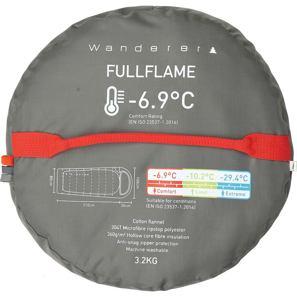 Wanderer FullFlame -6.9°C Hooded Sleeping Bag