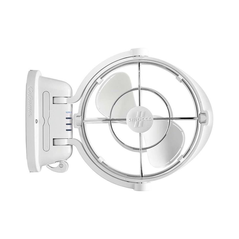 Sirocco 2 Caravan Fan 12/24V White