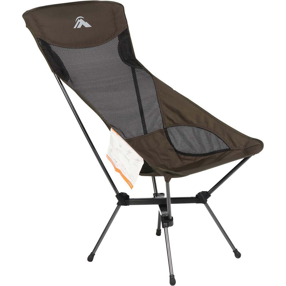 Macpac Lightweight High Back Hiking Chair 100kg