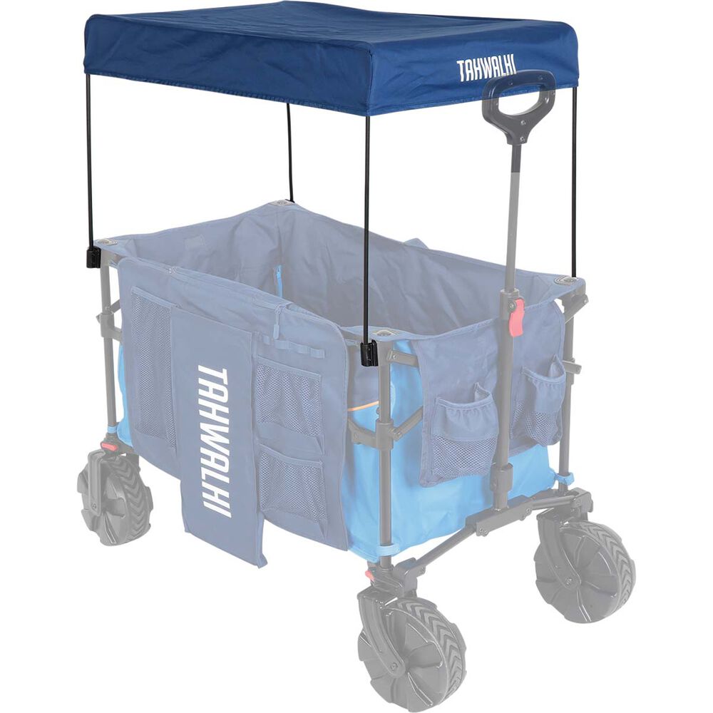 Tahwalhi Premium Quad Fold Beach Cart Canopy