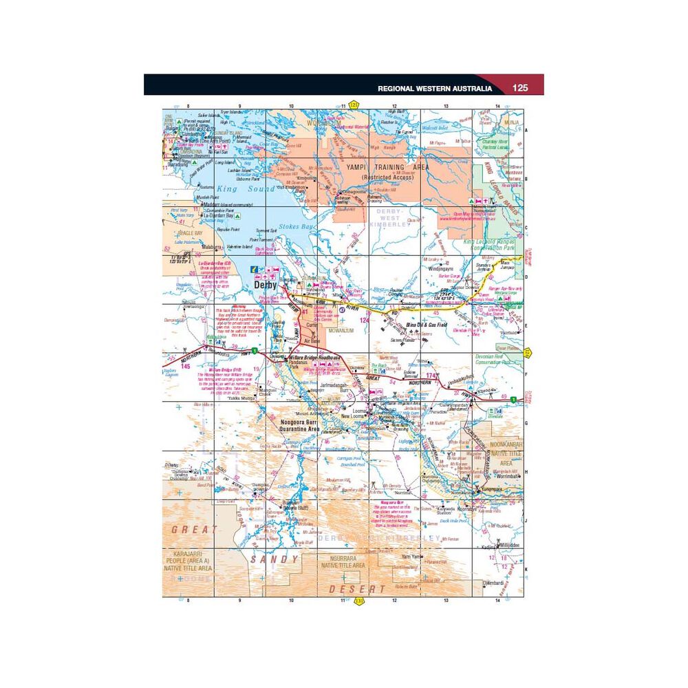 Hema Western Australia Road & 4WD Track Atlas (3rd Edition)