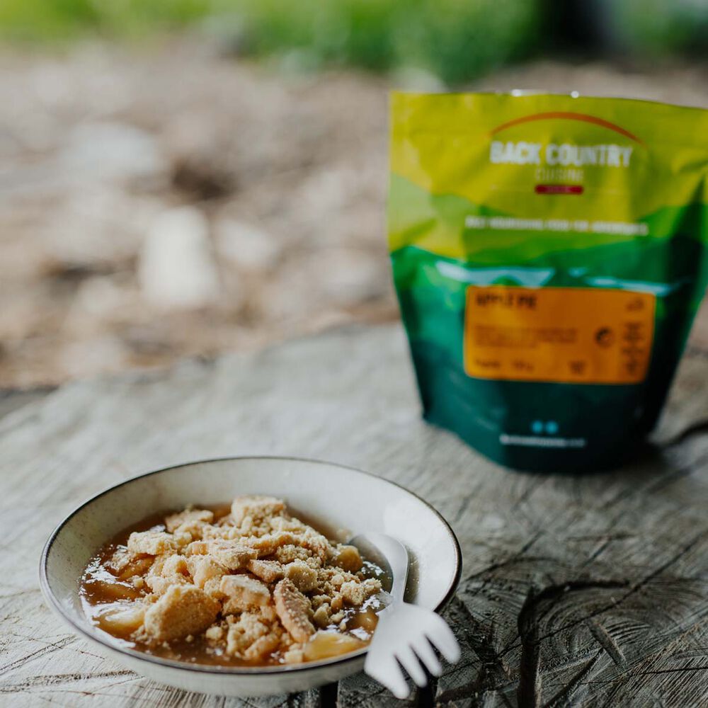 Back Country Cuisine Freeze Dried Apple Pie 2 Serves