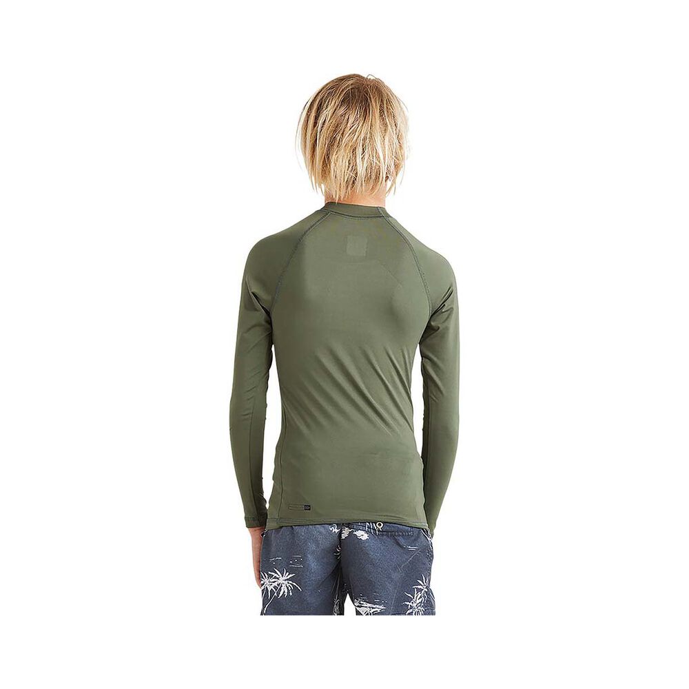 Quiksilver Youth Hook Line Long Sleeve Rashie 12